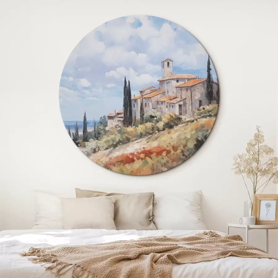 Obraz Napodobení venkovské krajiny v malířství Č. r46716