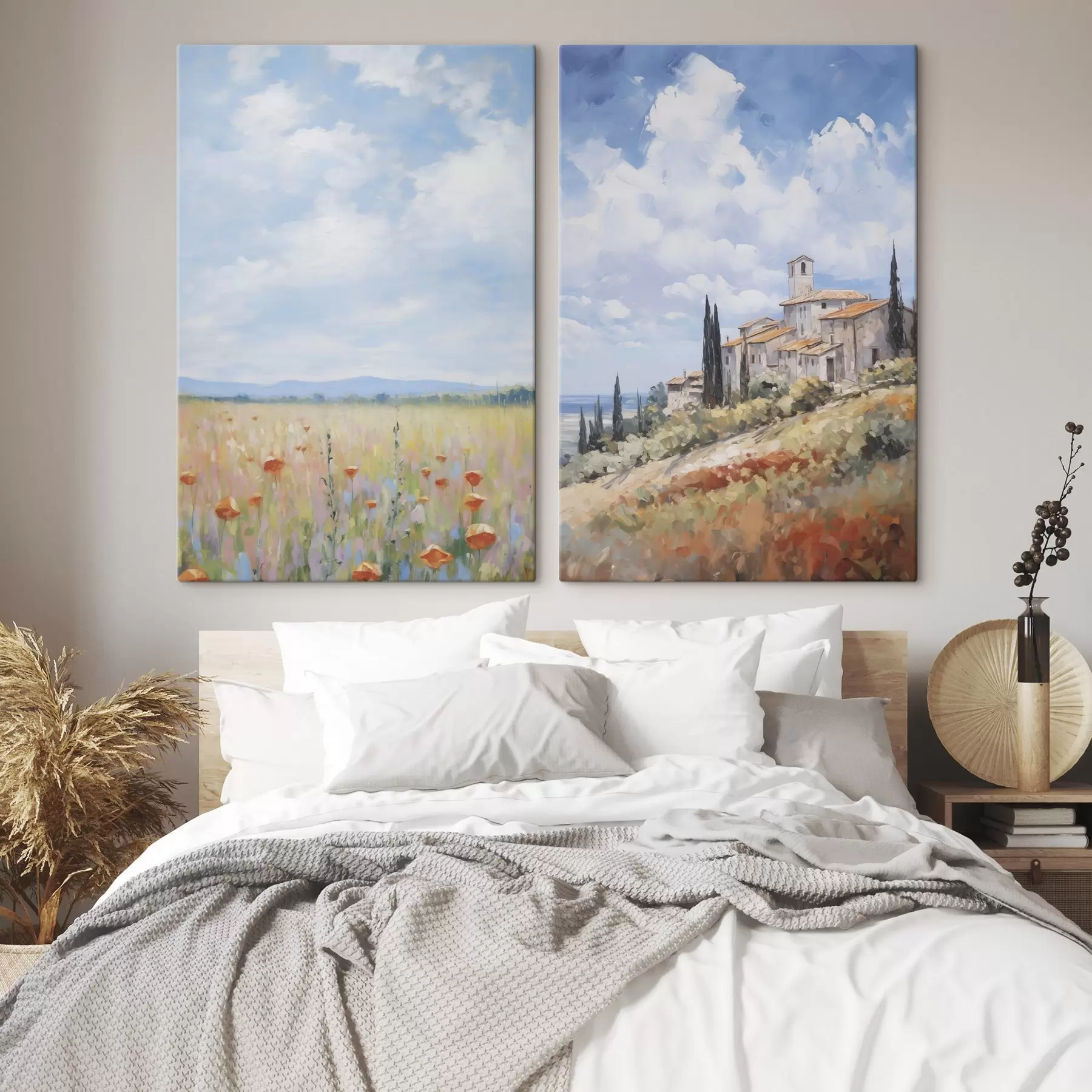 Obraz Napodobení venkovské krajiny v malířství Č. m01018