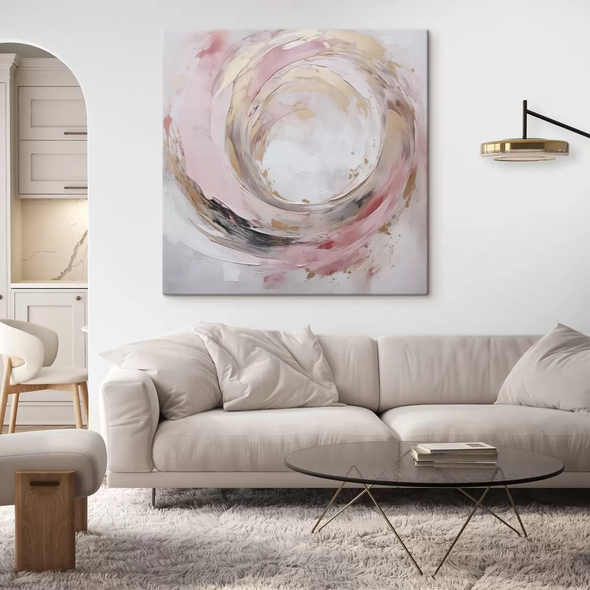 Obraz Vichřice, imitace malby Č. s46744