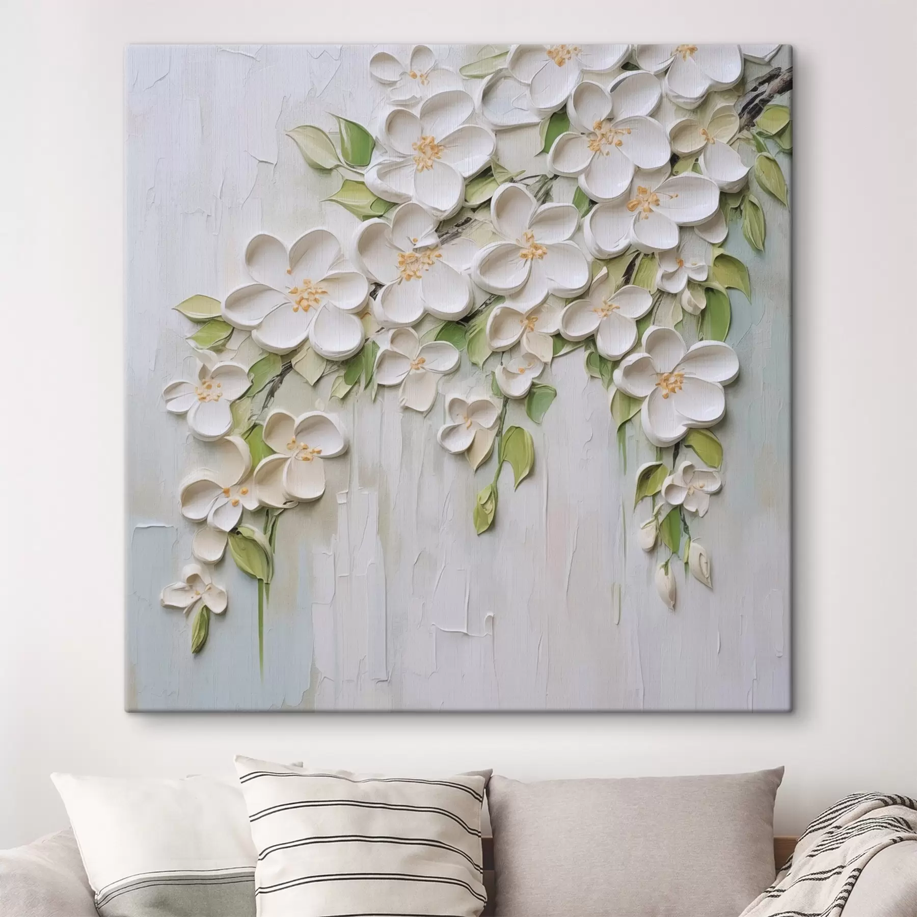 Obraz Abstraktní květiny, imitace malby Č. s46755