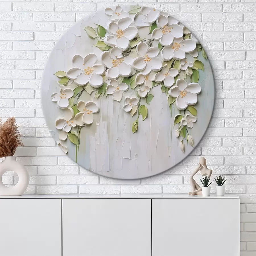 Obraz Abstraktní květiny, imitace malby Č. r46755