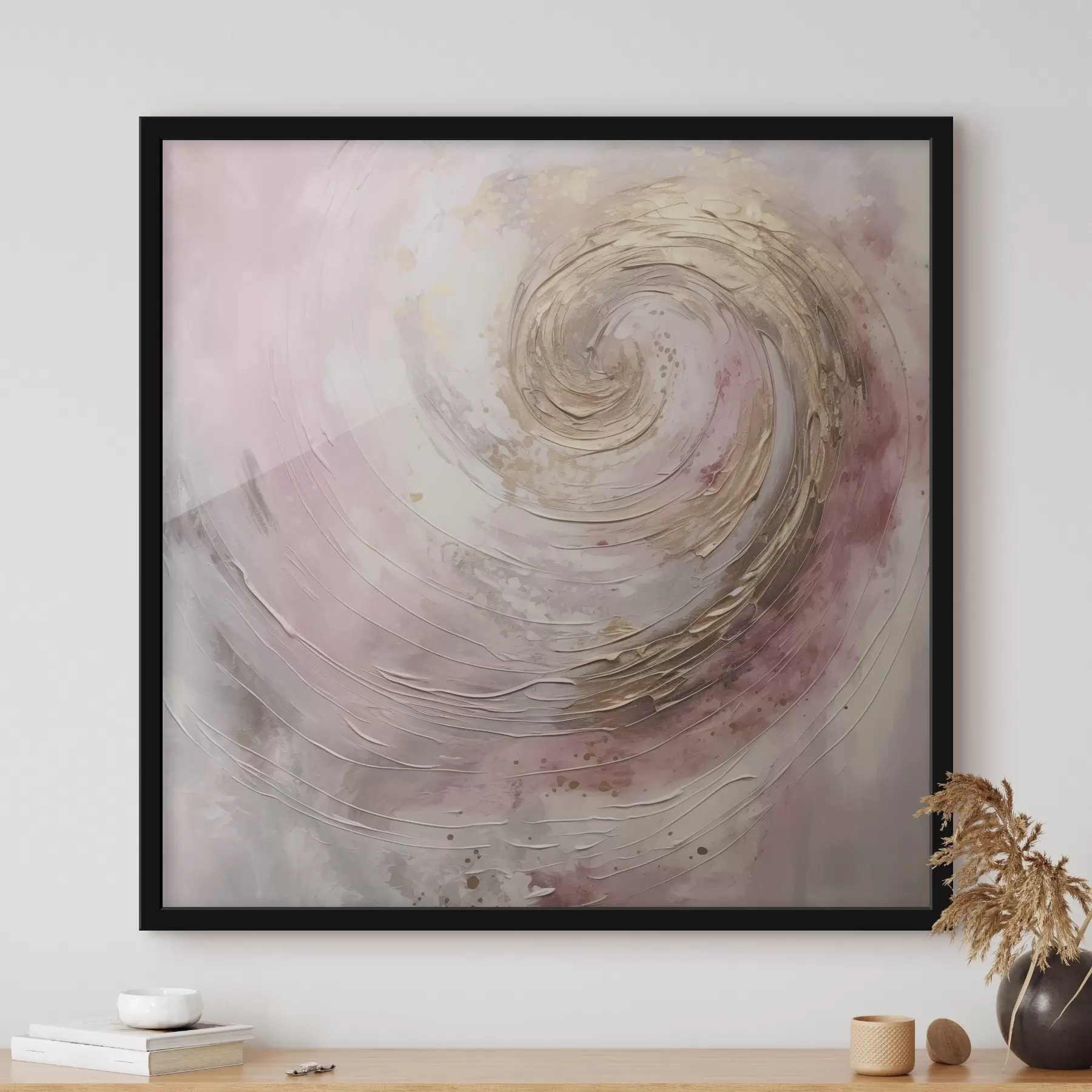 Fototapet Abstraktní vír, imitace malby f46745