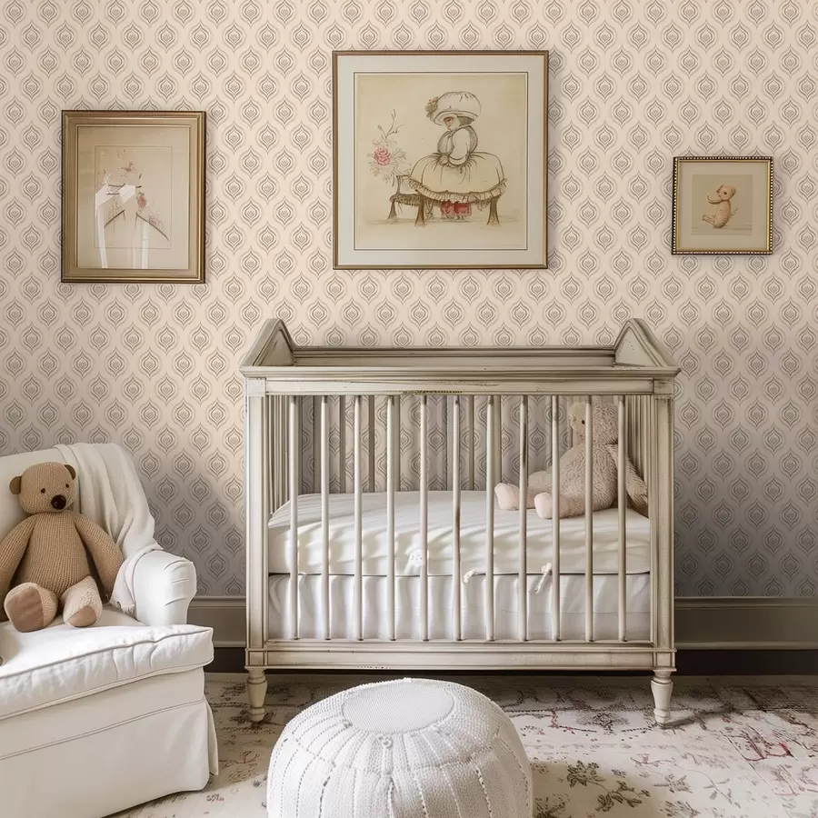 Fototapet Práškové kapky s květinou na teplém pozadí a00977v2