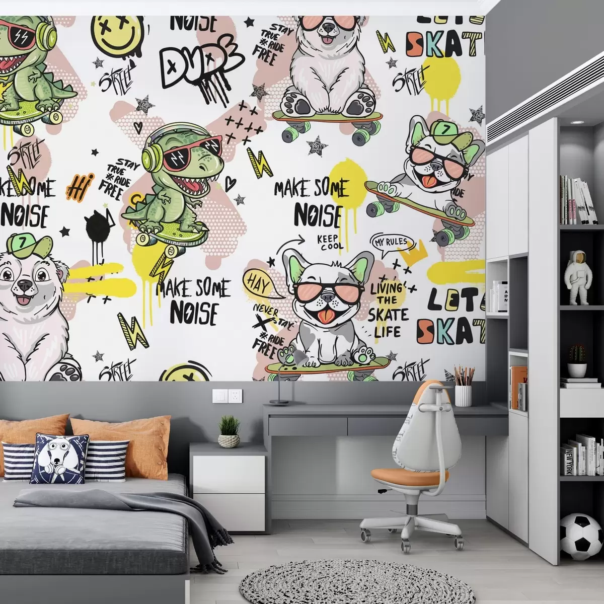 Fototapet Pohádkové postavy w04940