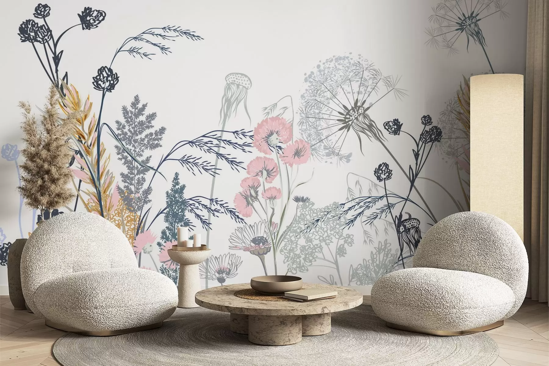 Fototapet Divoké květiny w04943v2