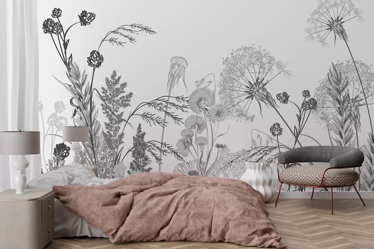 Fototapet Divoké květiny w04943v3