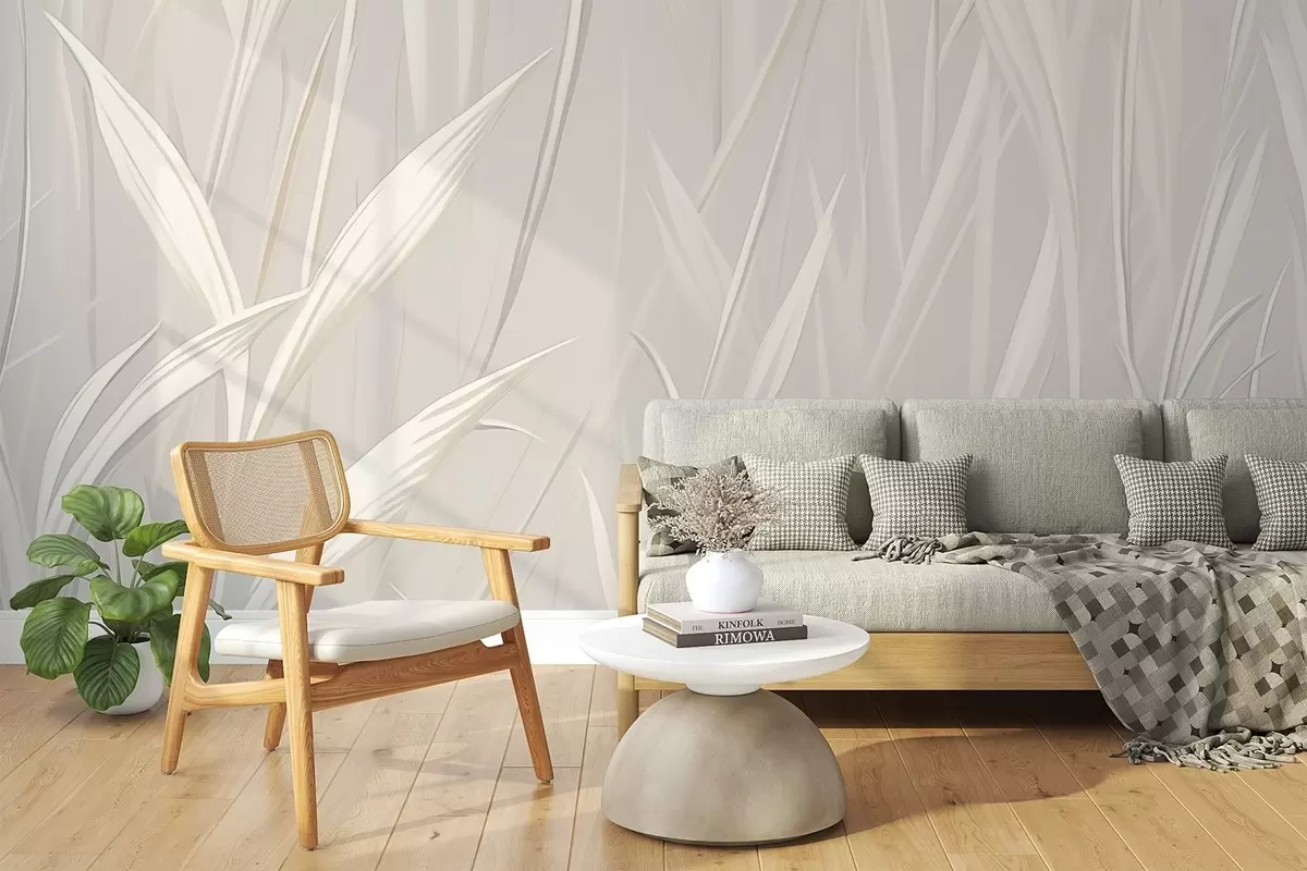 Fototapet Abstraktní tráva w04915