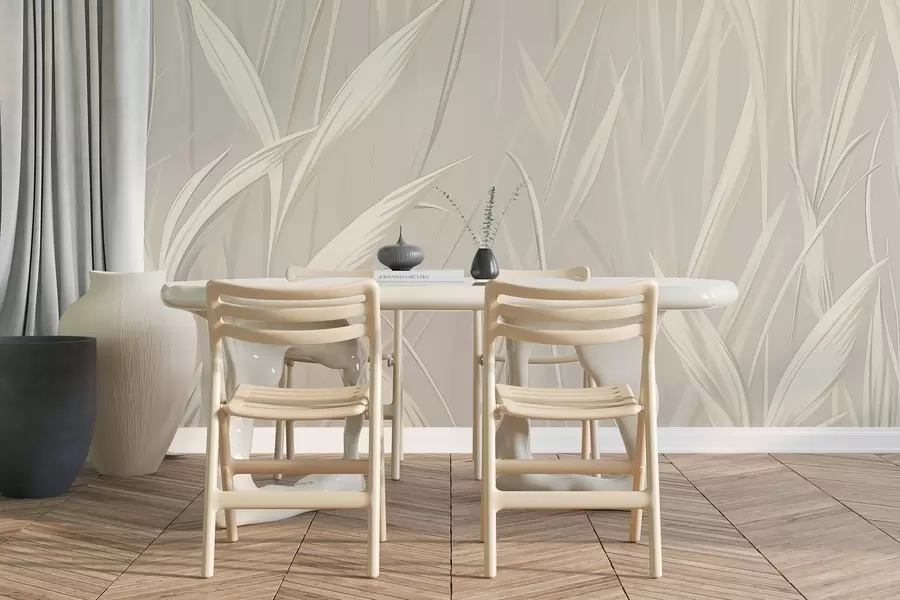 Fototapet Abstraktní tráva w04915