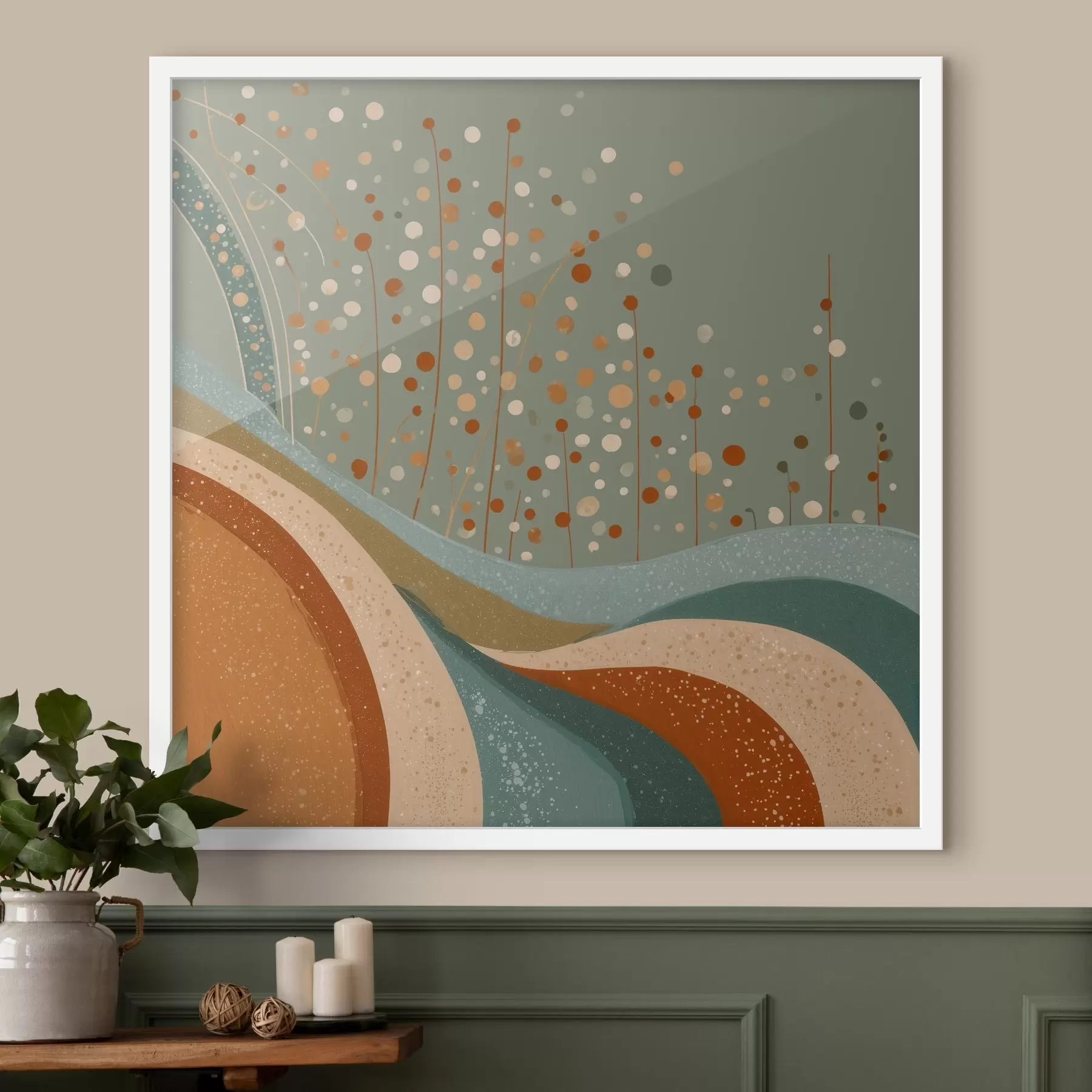 Fototapet Kompozice s dekorativními drobnými prvky f46653