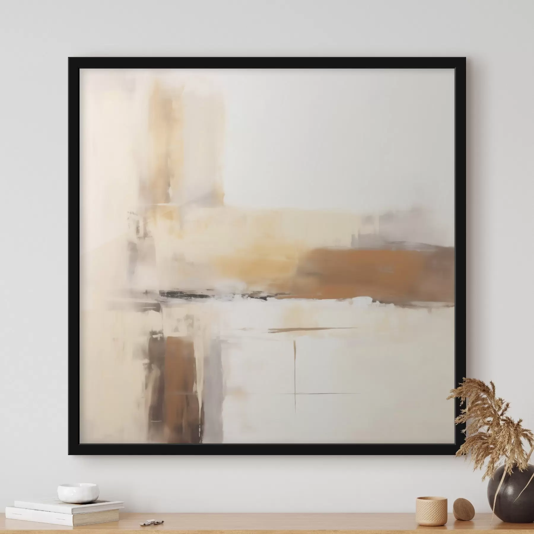 Fototapet Světlá abstraktní kompozice v teplých tónech f46654