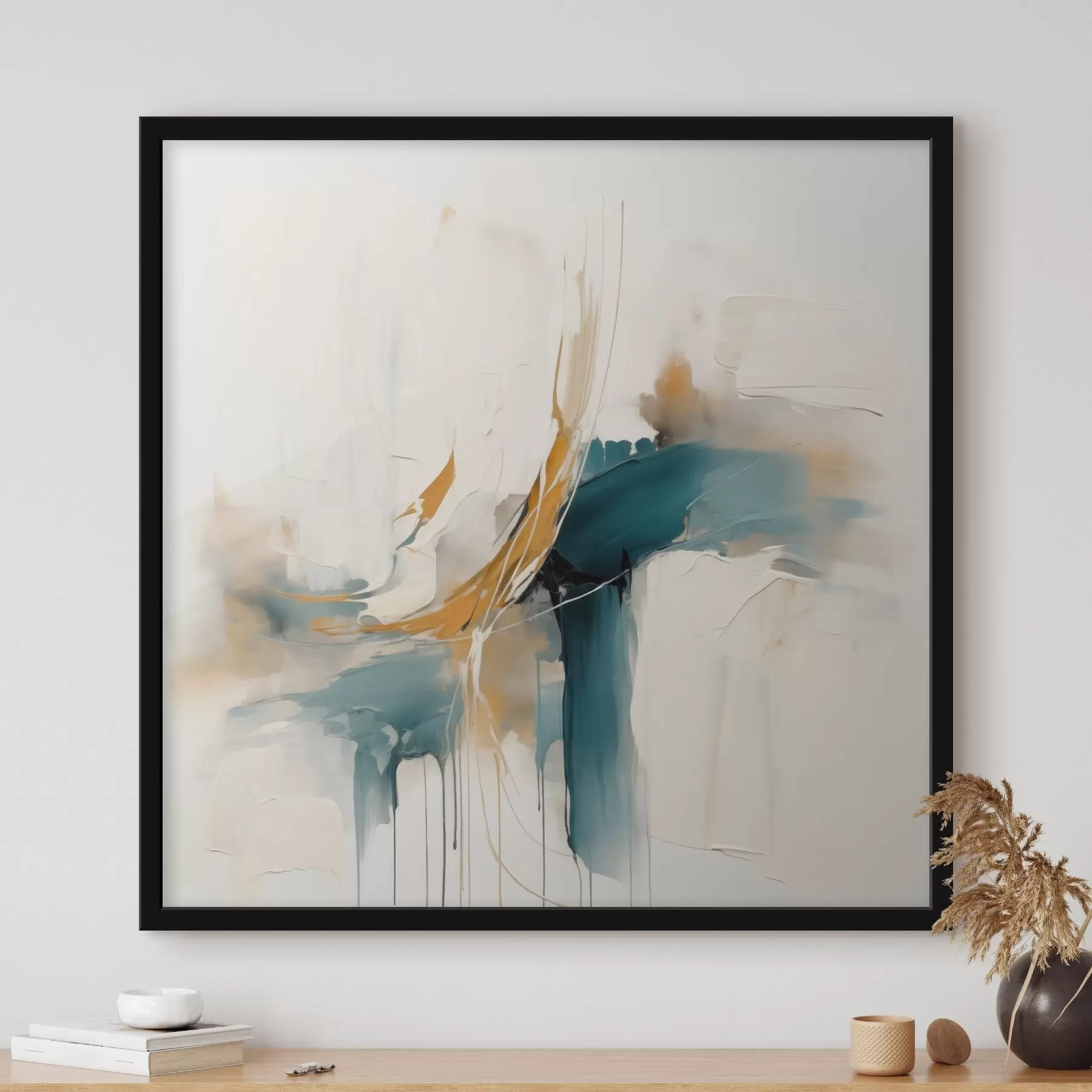 Fototapet Dynamická abstrakce s texturovanými prvky f46657