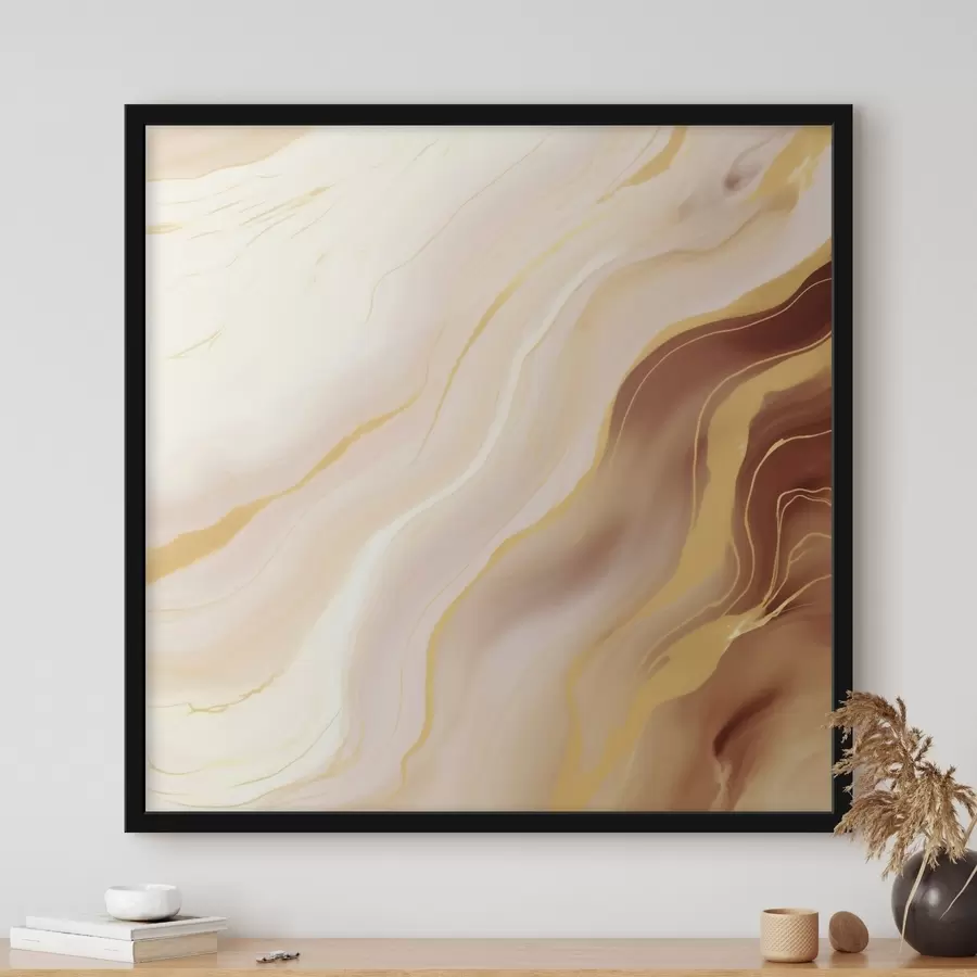 Fototapet Kompozice s přirozenými barevnými přechody f46661