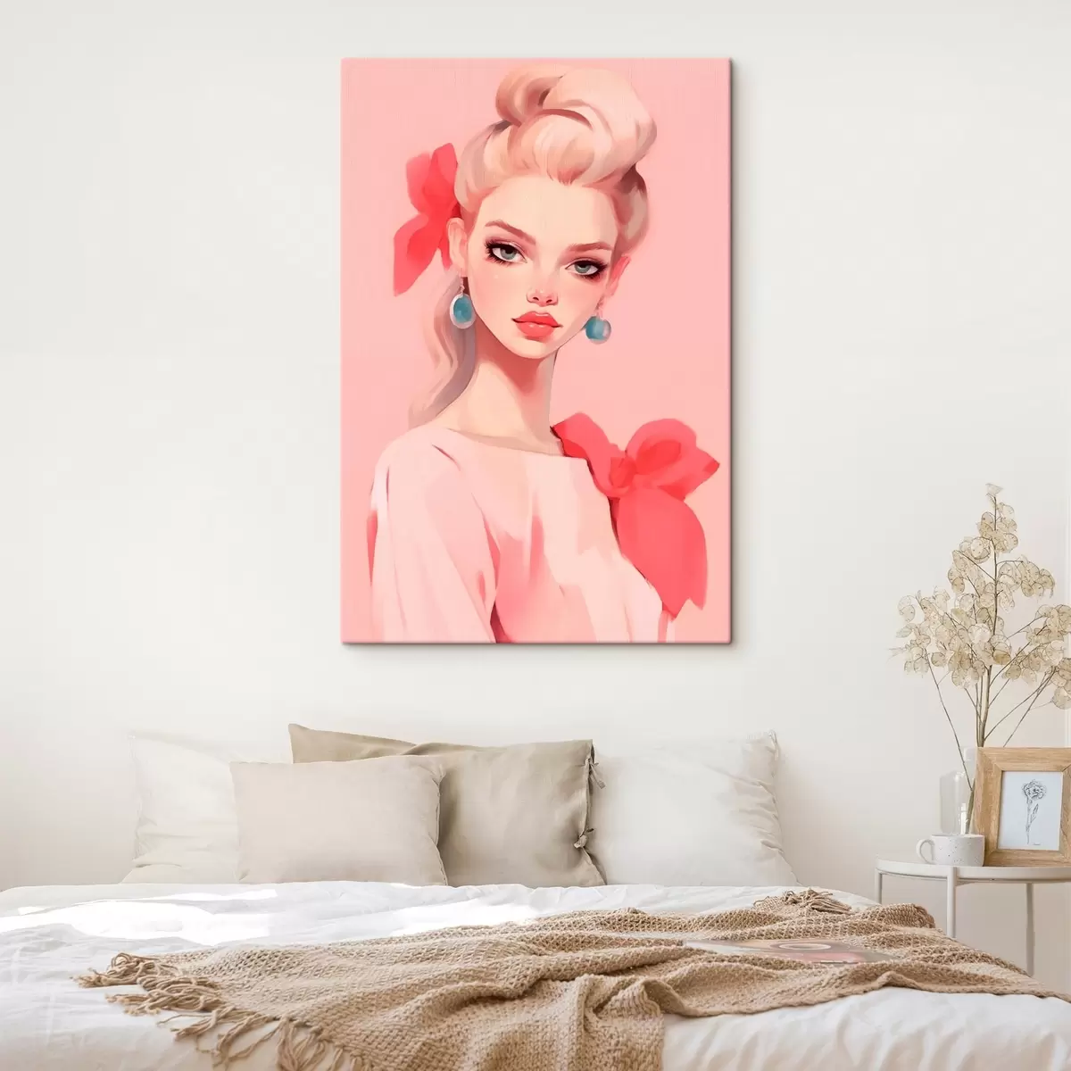 Obraz Dívka v růžovém Č. s46804