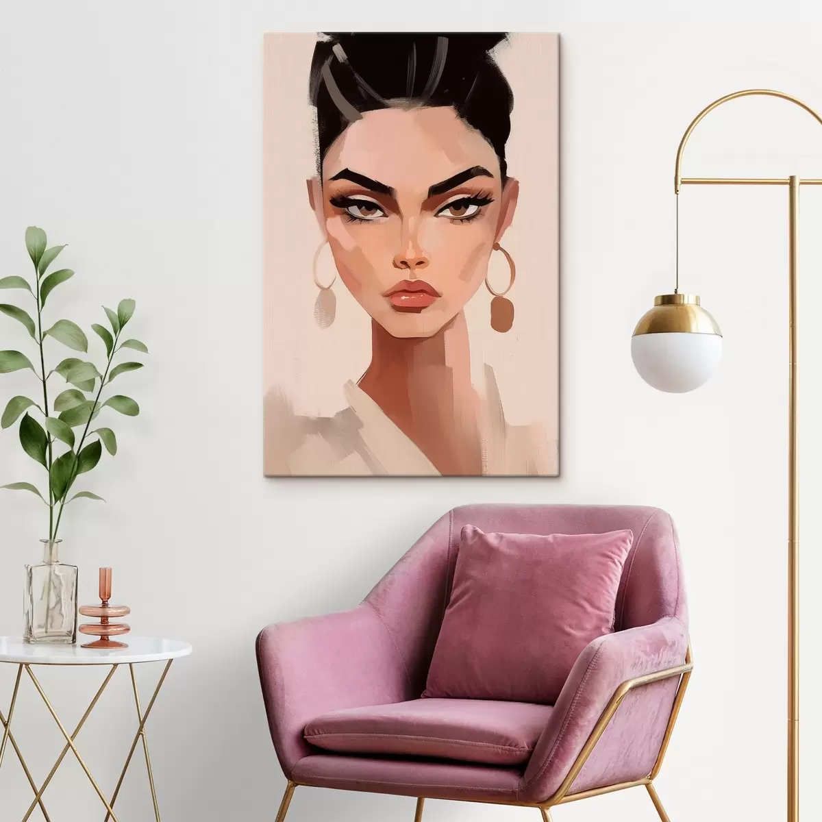 Obraz Portrét dívky Č. s46805