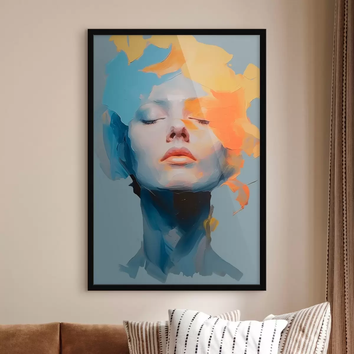 Poster Dívka v barvě f46810