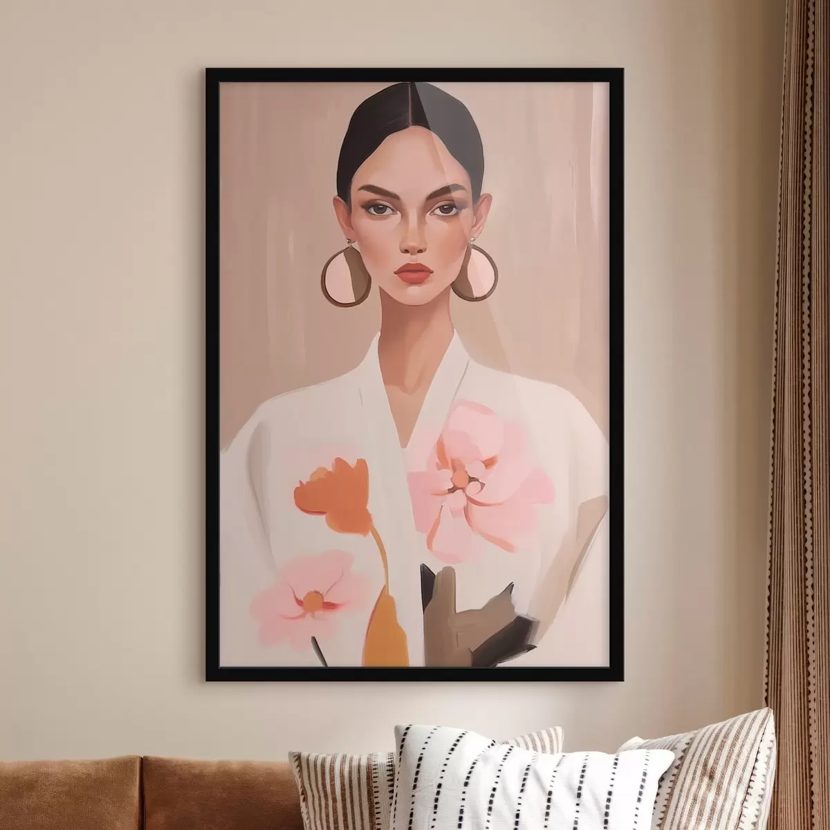 Poster Portrét dívky f46815