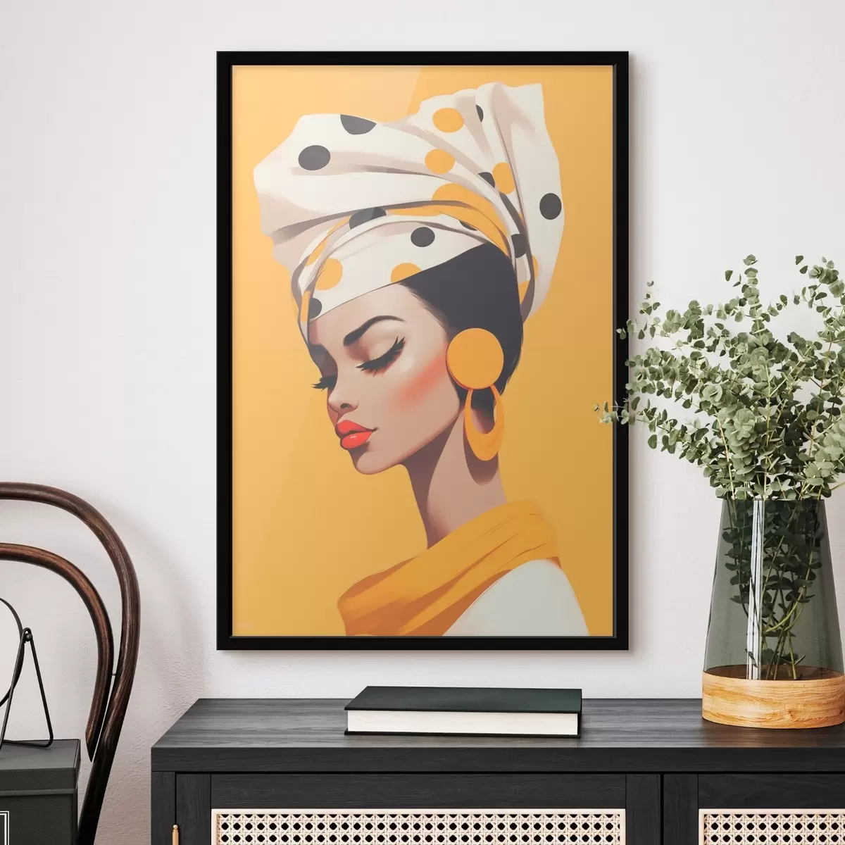 Poster Portrét dívky f46820