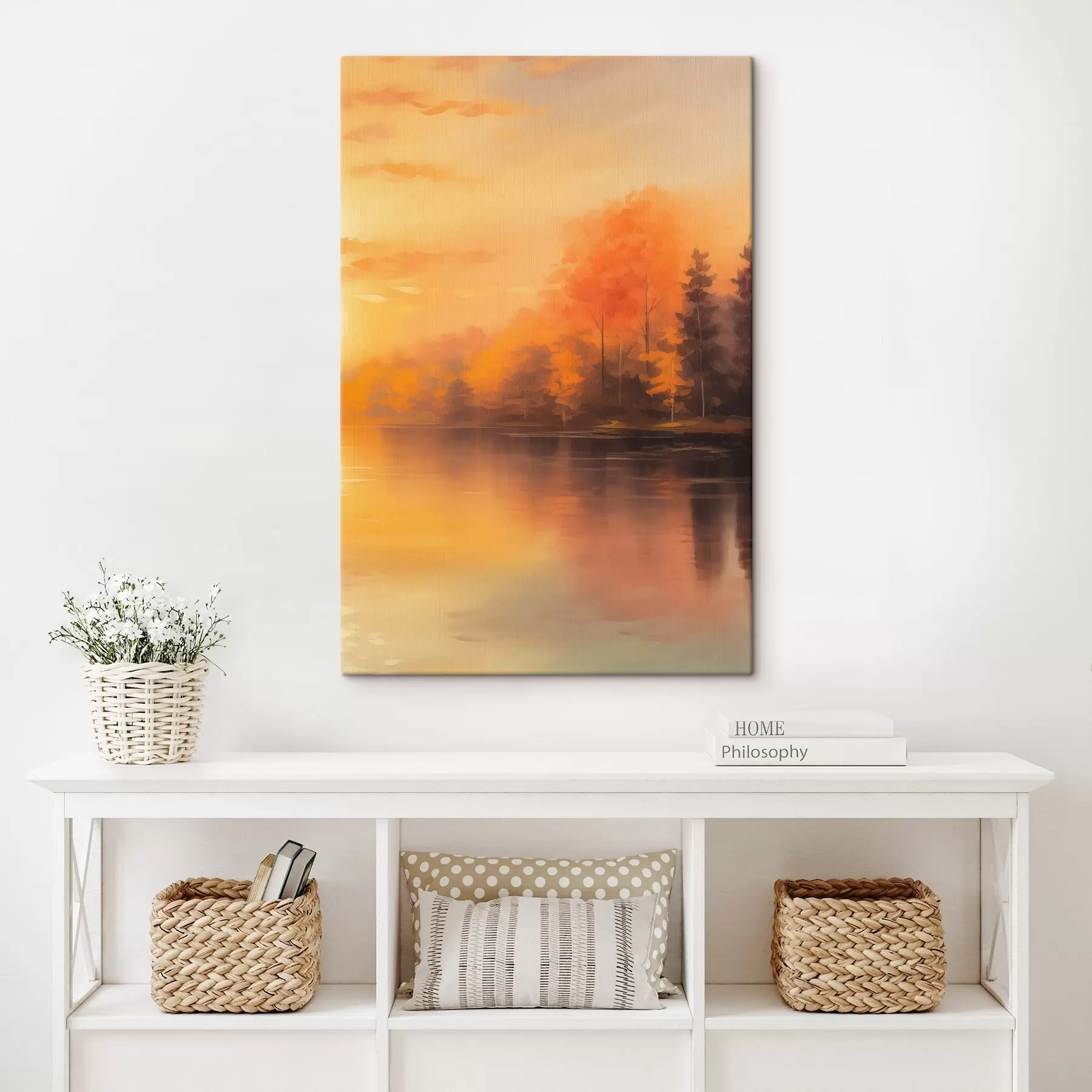 Obraz Les u rybníka Č. s46772