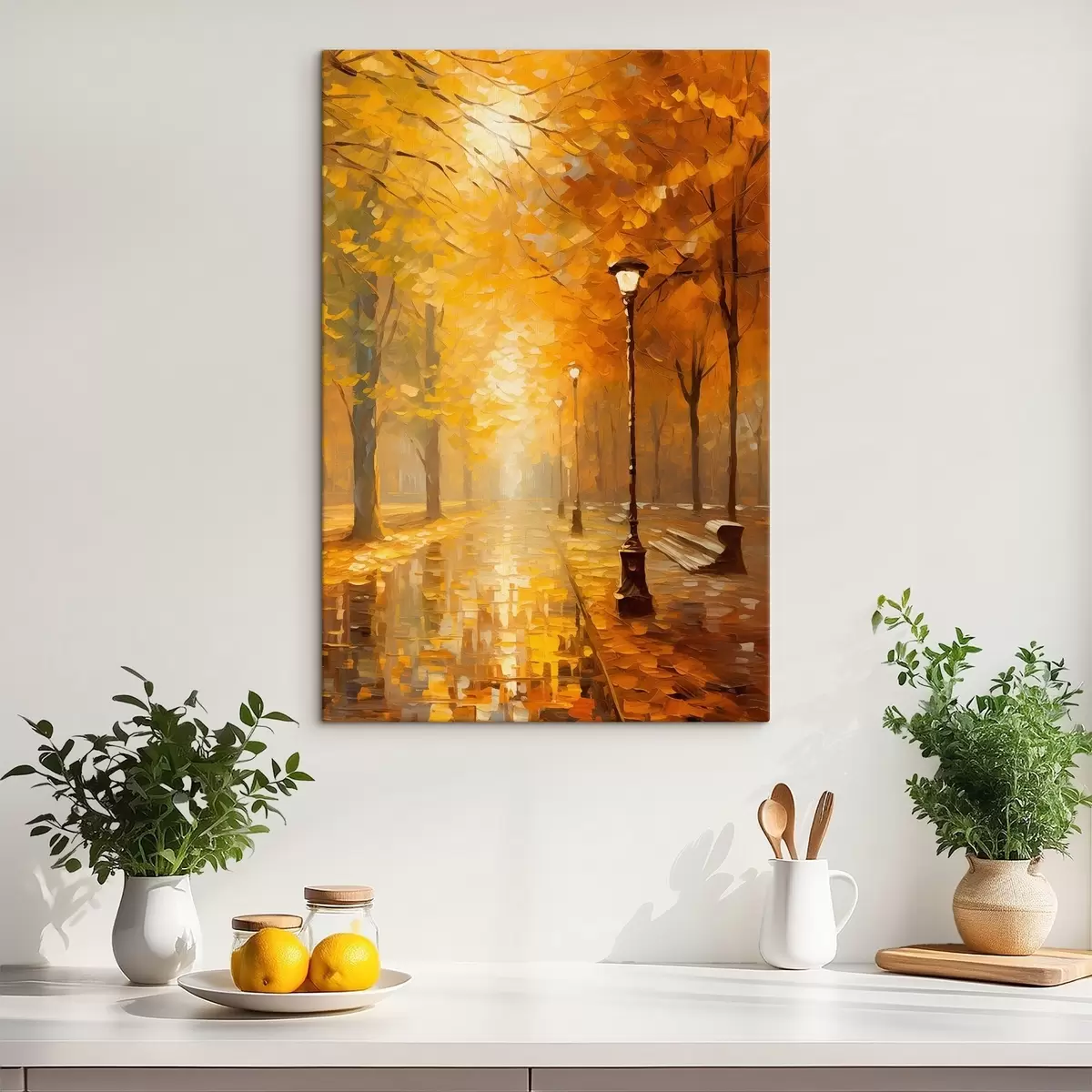 Obraz Ulička v podzimním parku Č. s46778