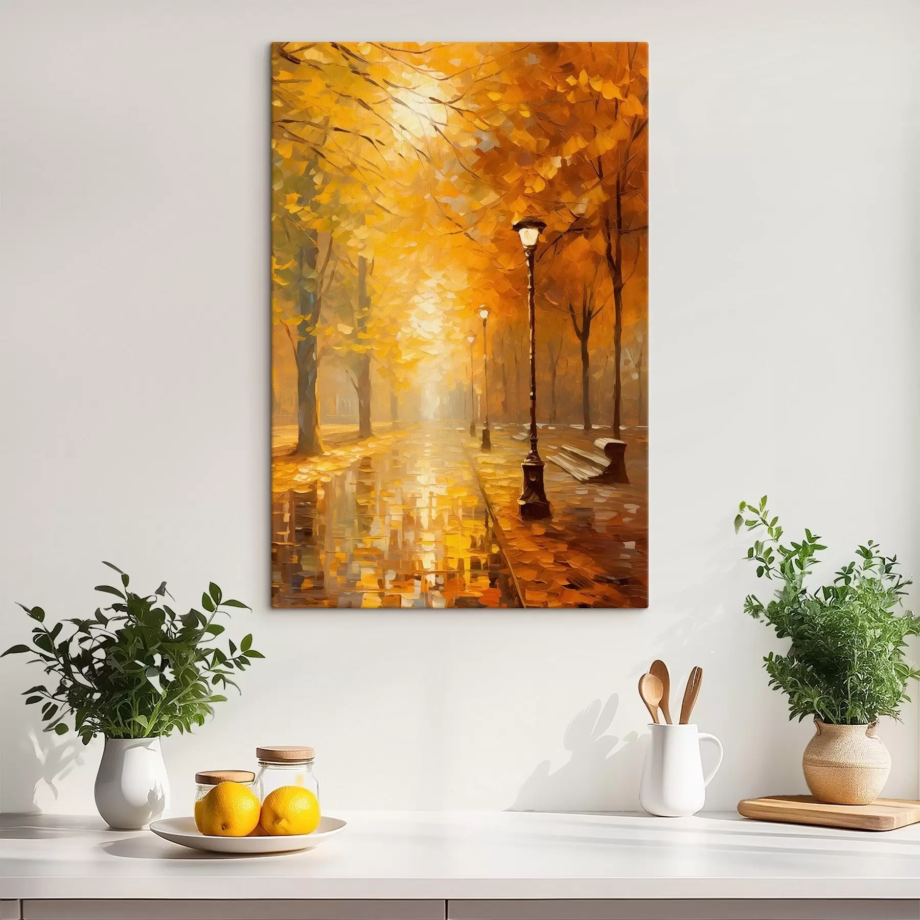 Obraz Ulička v podzimním parku Č. s46778