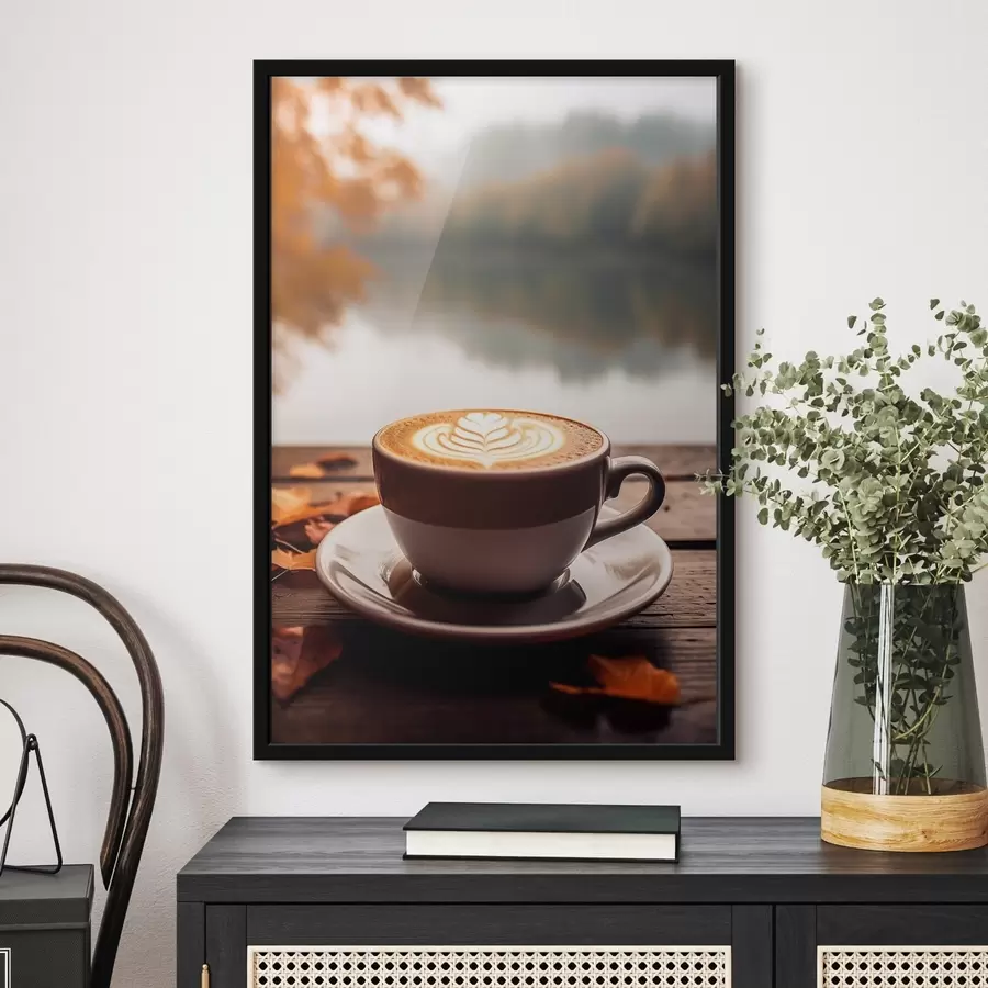 Fototapet Voňavé cappuccino, káva f46775