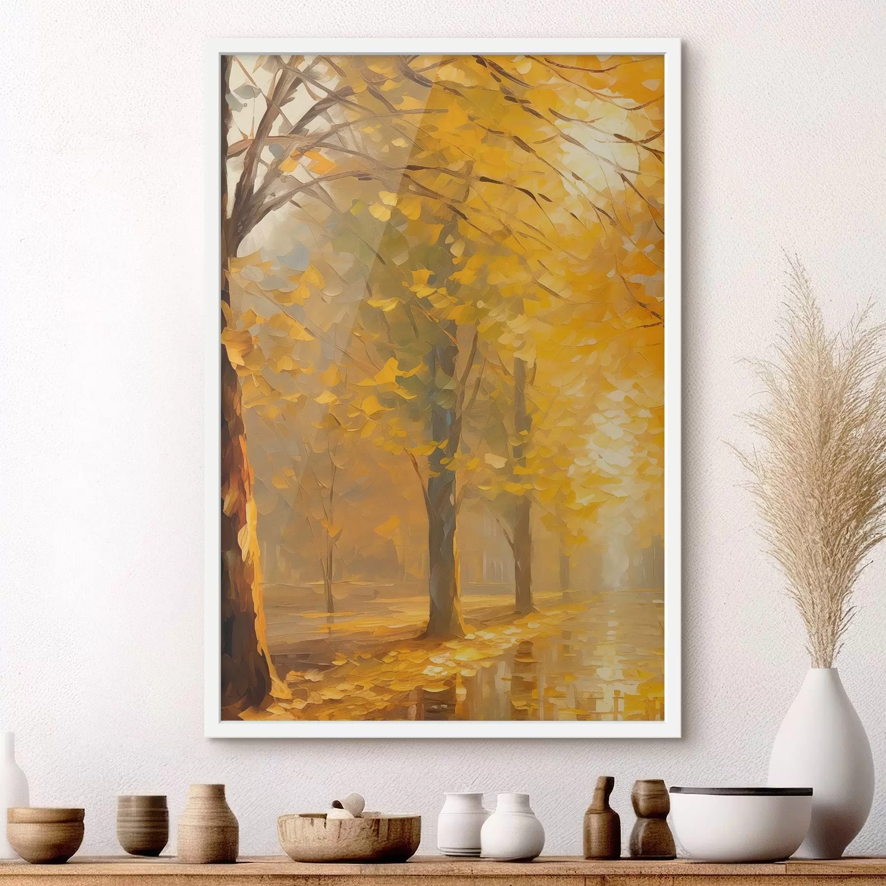 Fototapet Podzimní park f46777