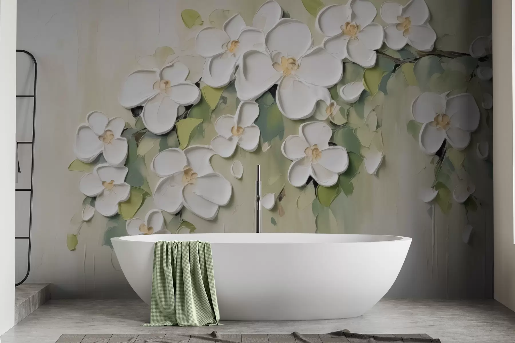 Fototapet Větev s květy w04978