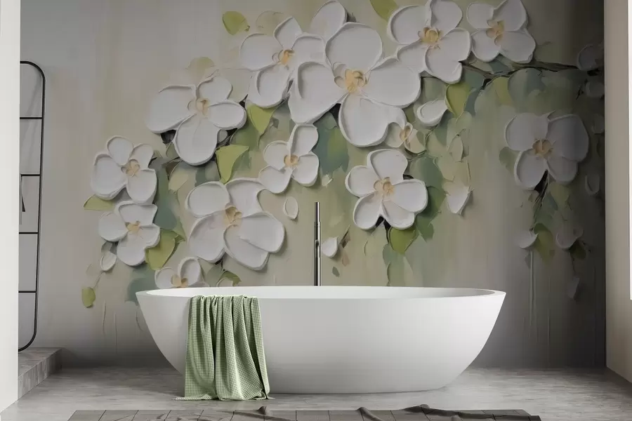 Fototapet Větev s květy w04978