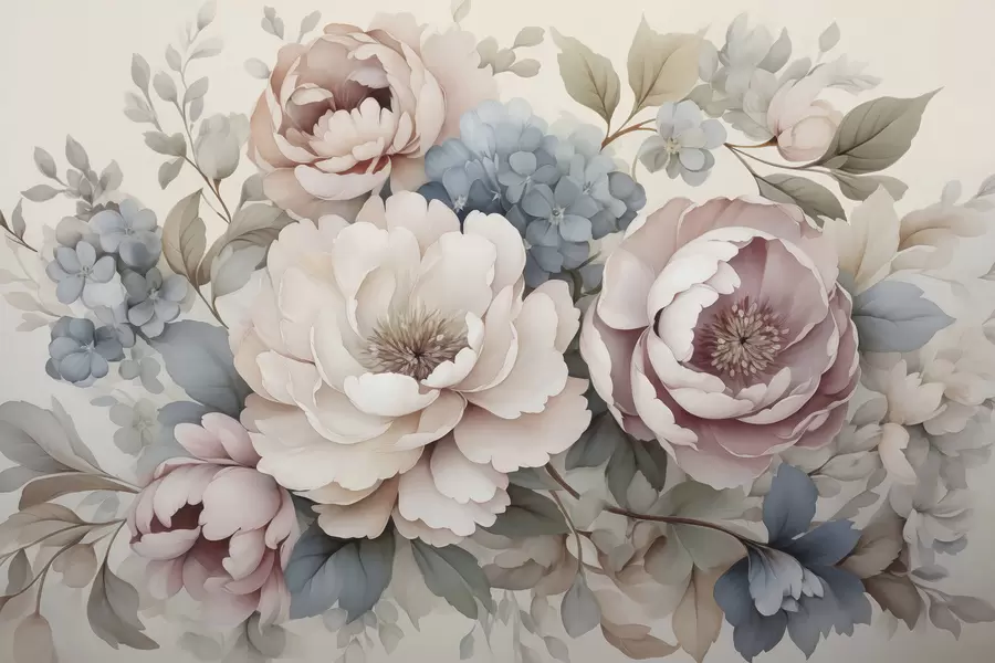 Fototapet Jemné květiny w04982