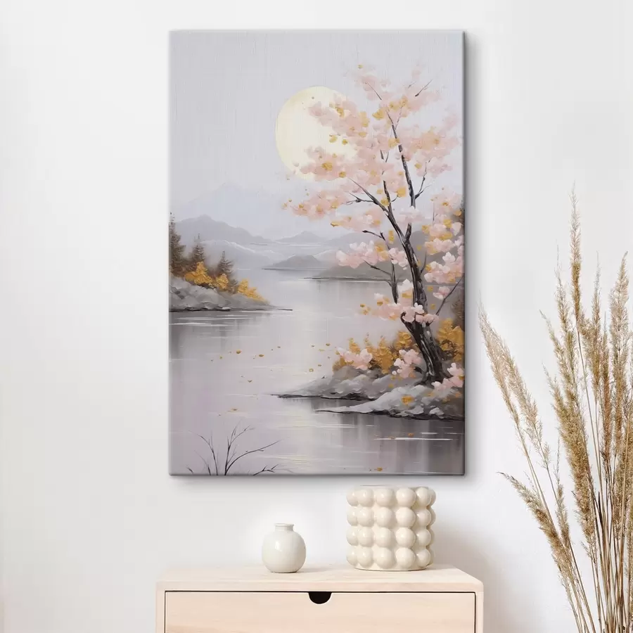 Obraz Abstraktní krajinářská imitace malby Č. s46840