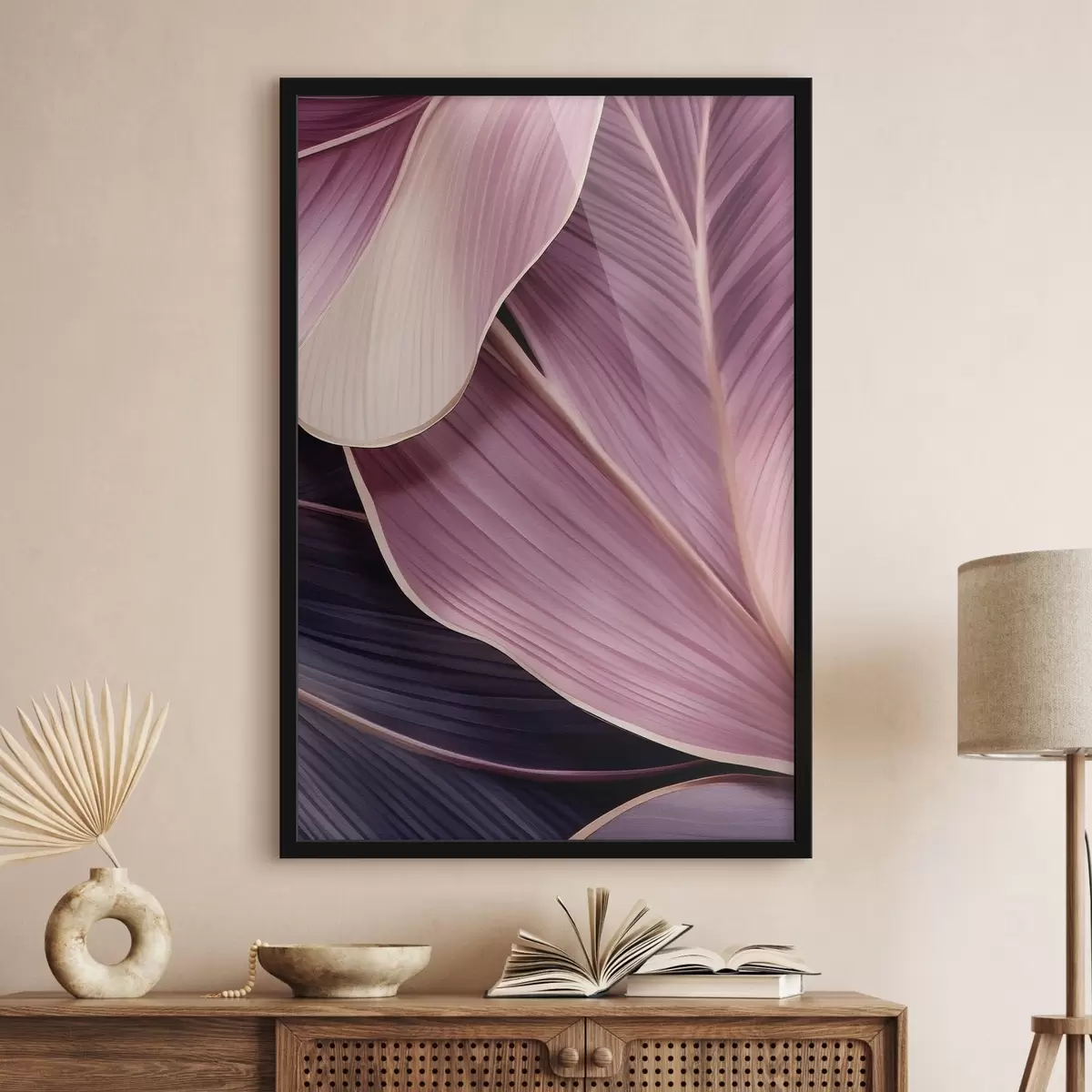 Poster Abstraktní listy f46871