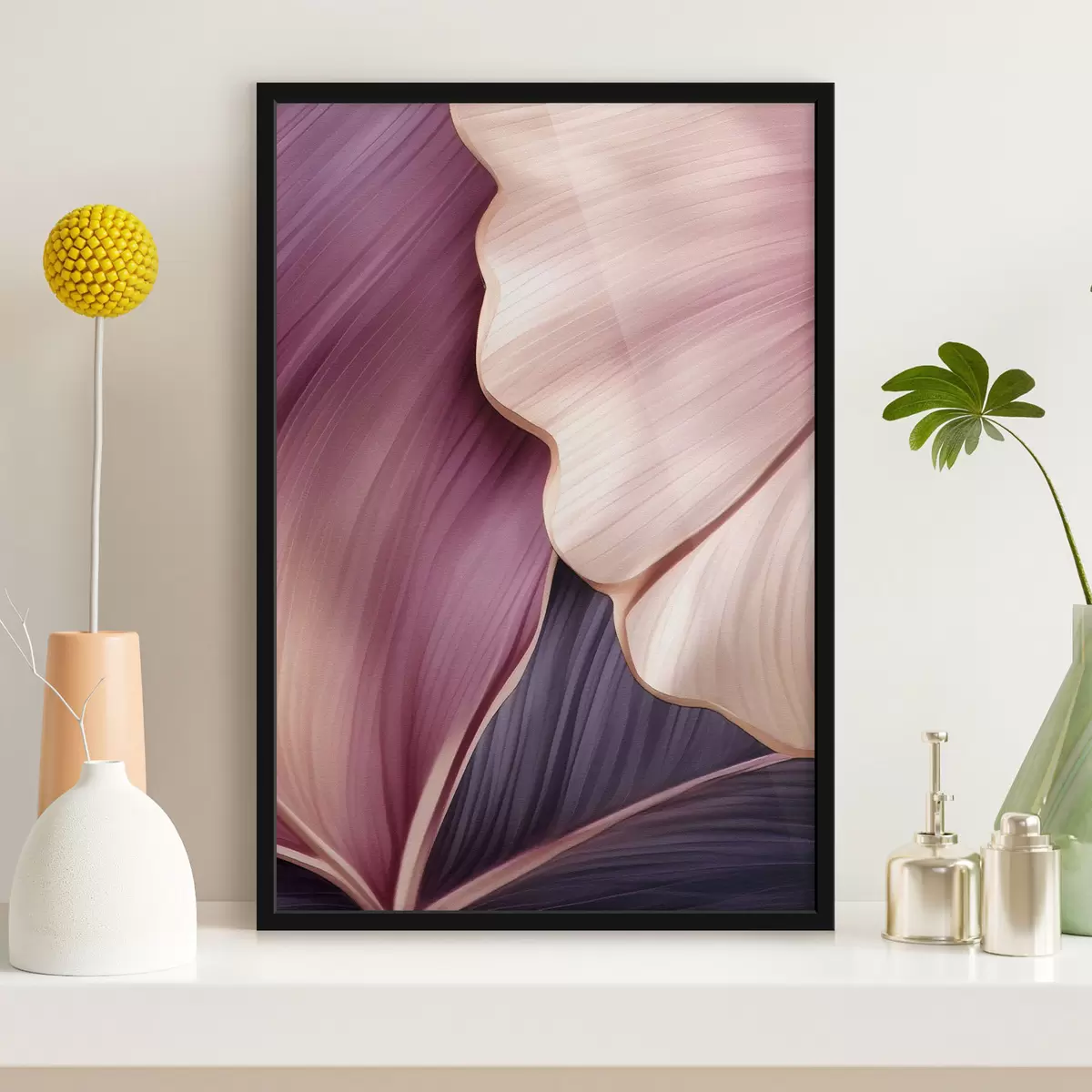 Poster Abstraktní listy f46872