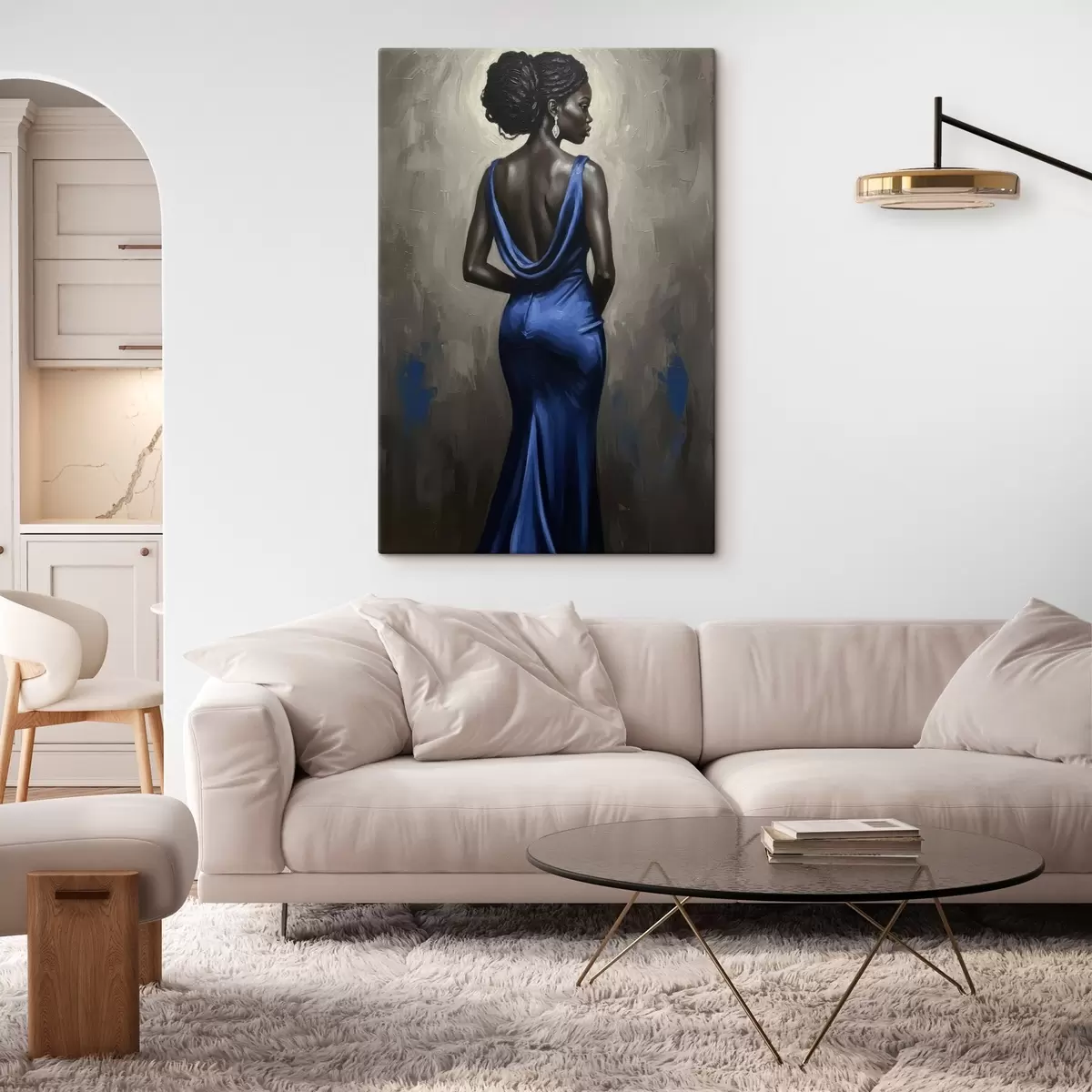 Obraz Dívka v šatech Č. s46856