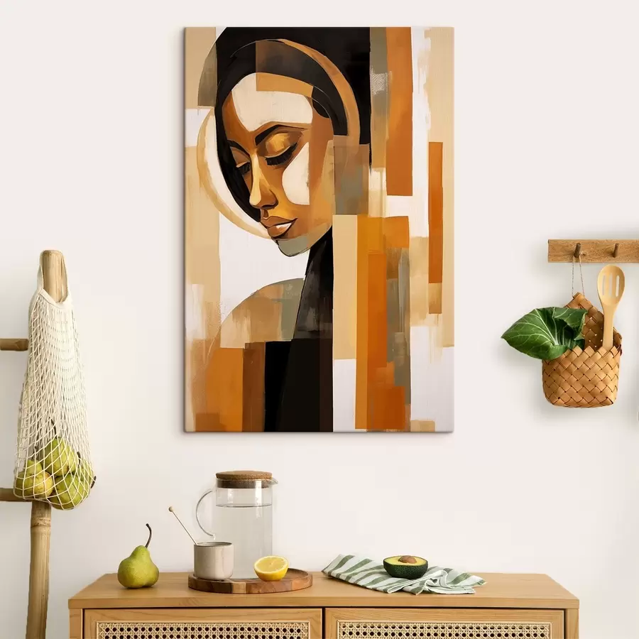 Obraz Abstraktní portrét Č. s46867