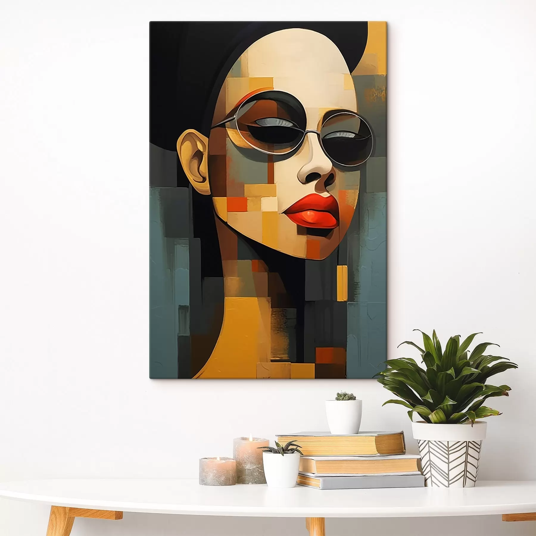 Obraz Abstraktní portrét Č. s46868