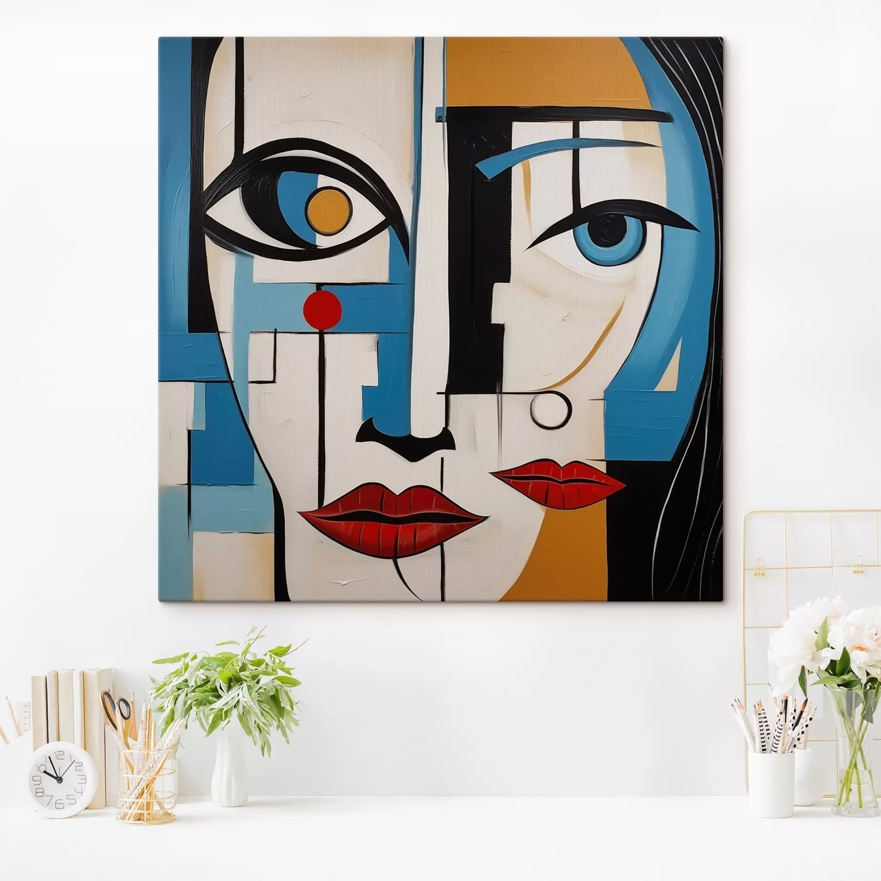 Obraz Abstraktní portrét Č. s46870