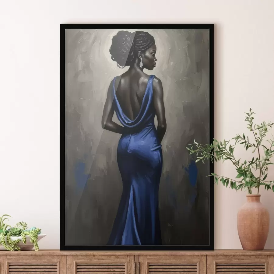 Fototapet Dívka v šatech f46856