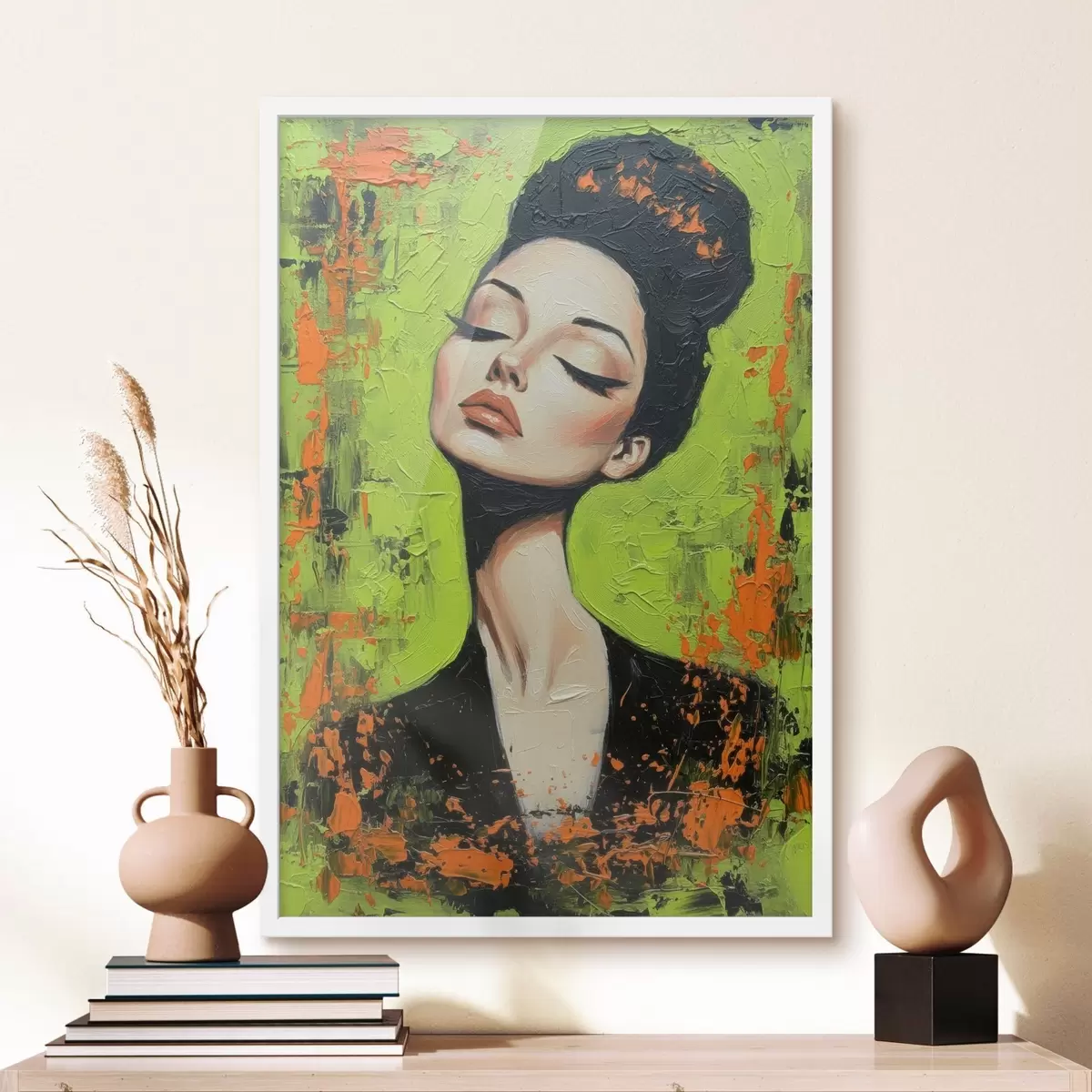 Poster Portrét dívky f46860