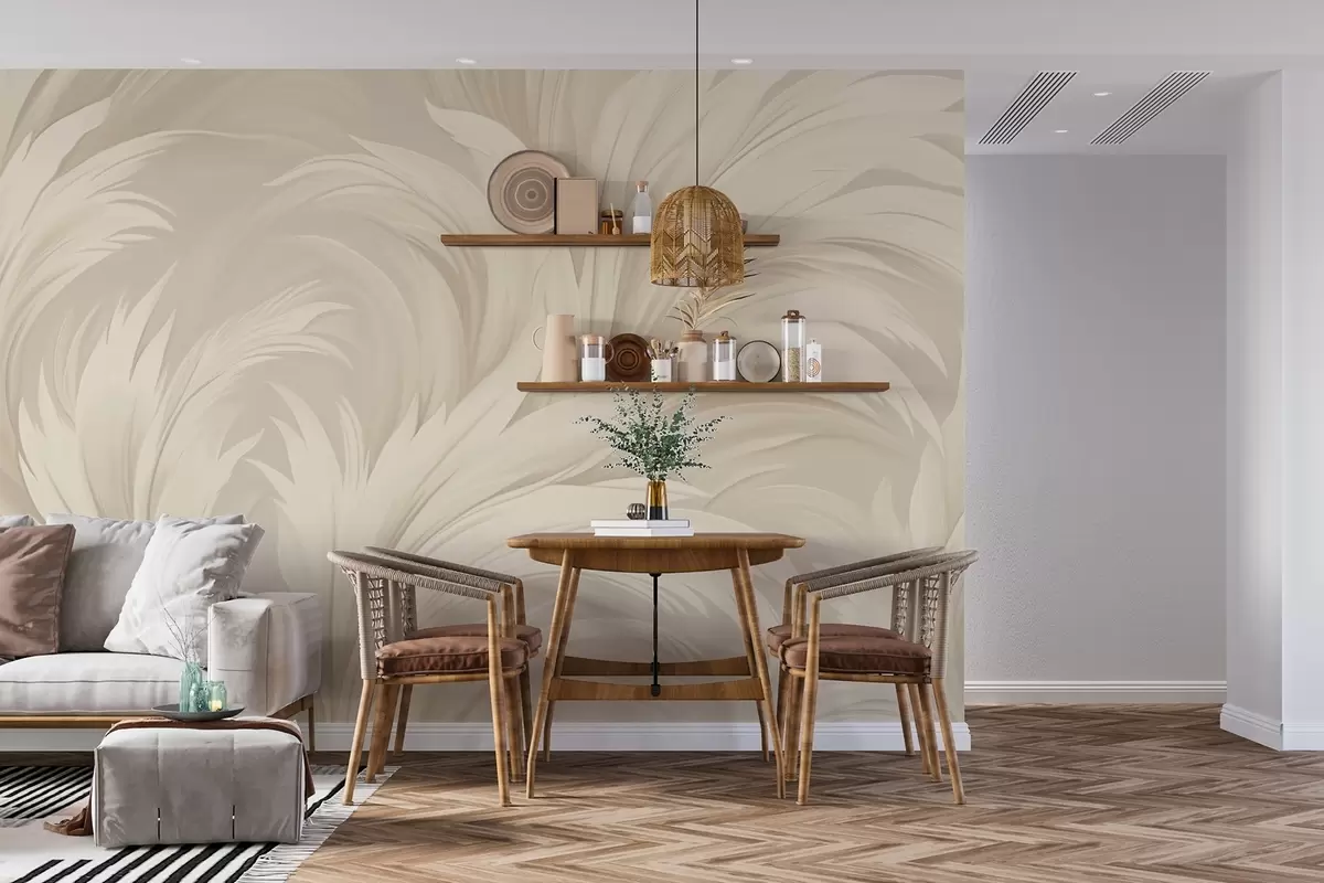 Fototapet Abstraktní listy w04987