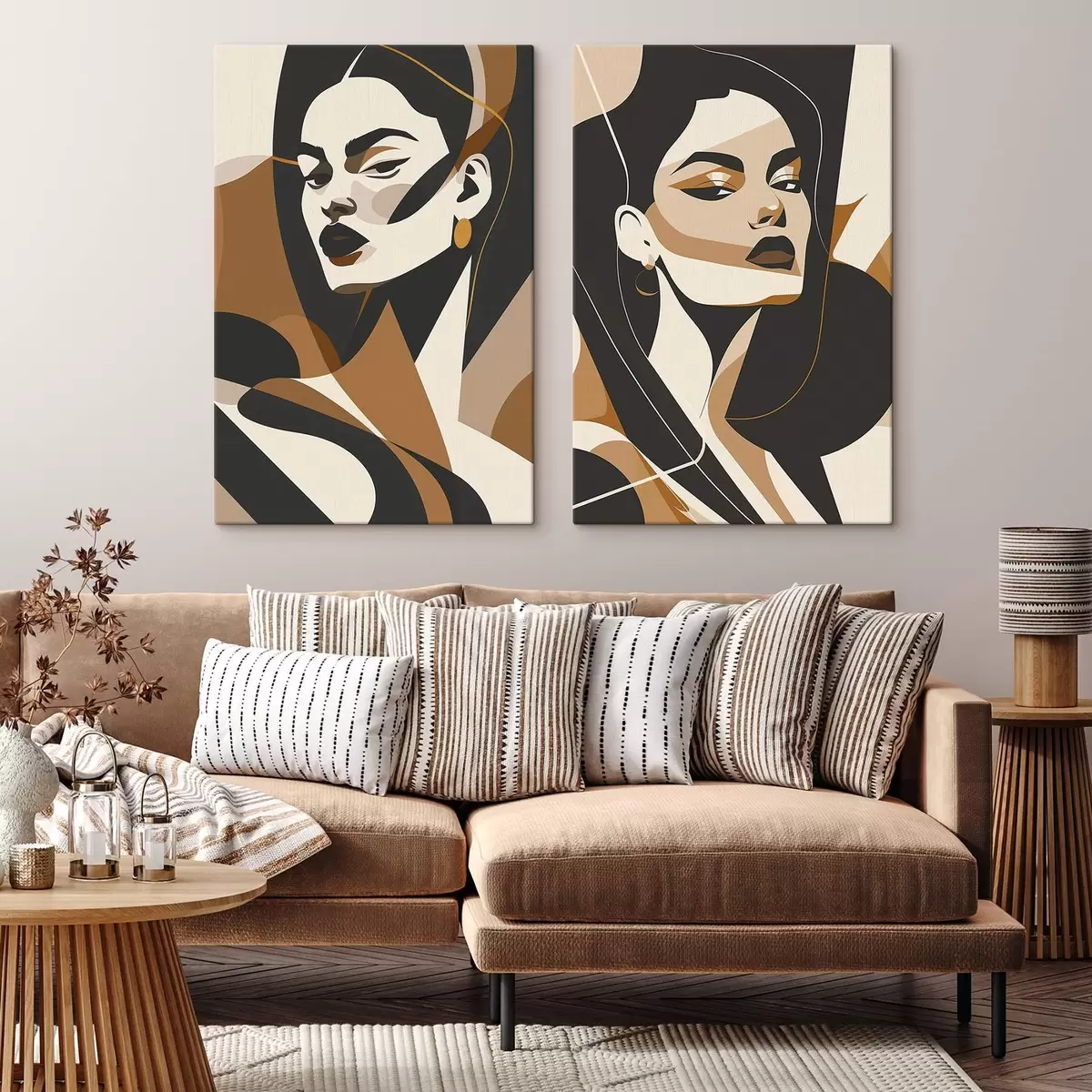 Obraz Abstraktní portréty žen Č. m01075