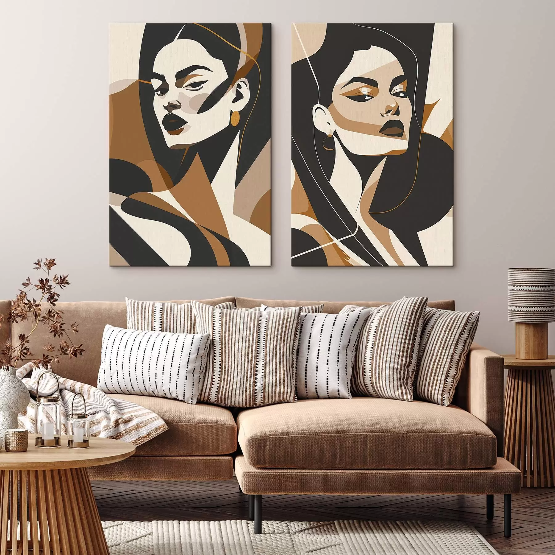 Obraz Abstraktní portréty žen Č. m01075