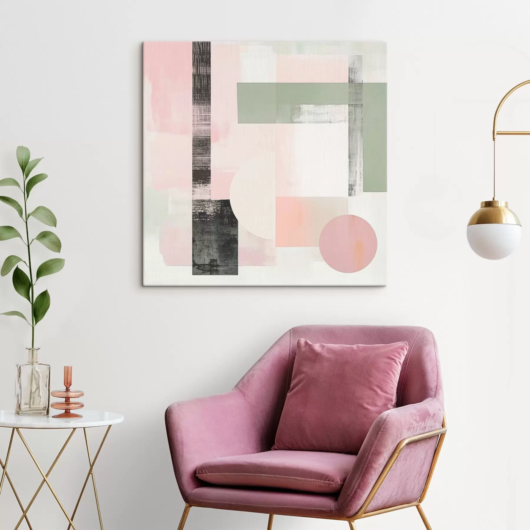 Obraz Geometrické abstrakce Č. s46903