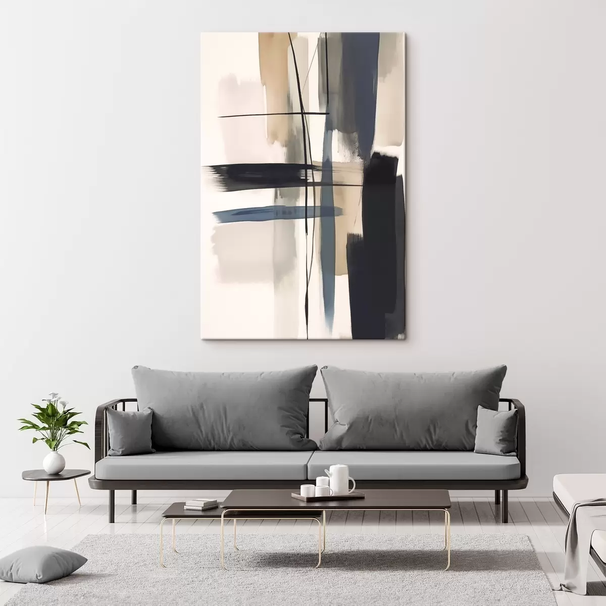 Obraz Abstraktní imitace malířského tahu Č. s46907