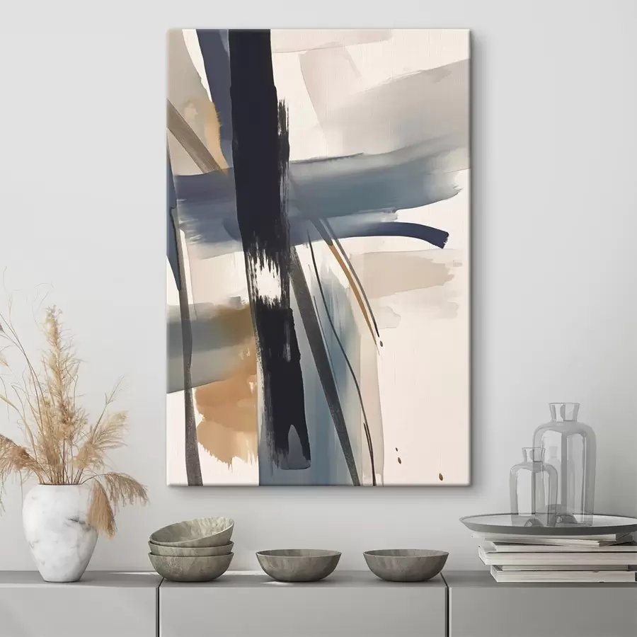 Obraz Abstraktní imitace malířského tahu Č. s46908