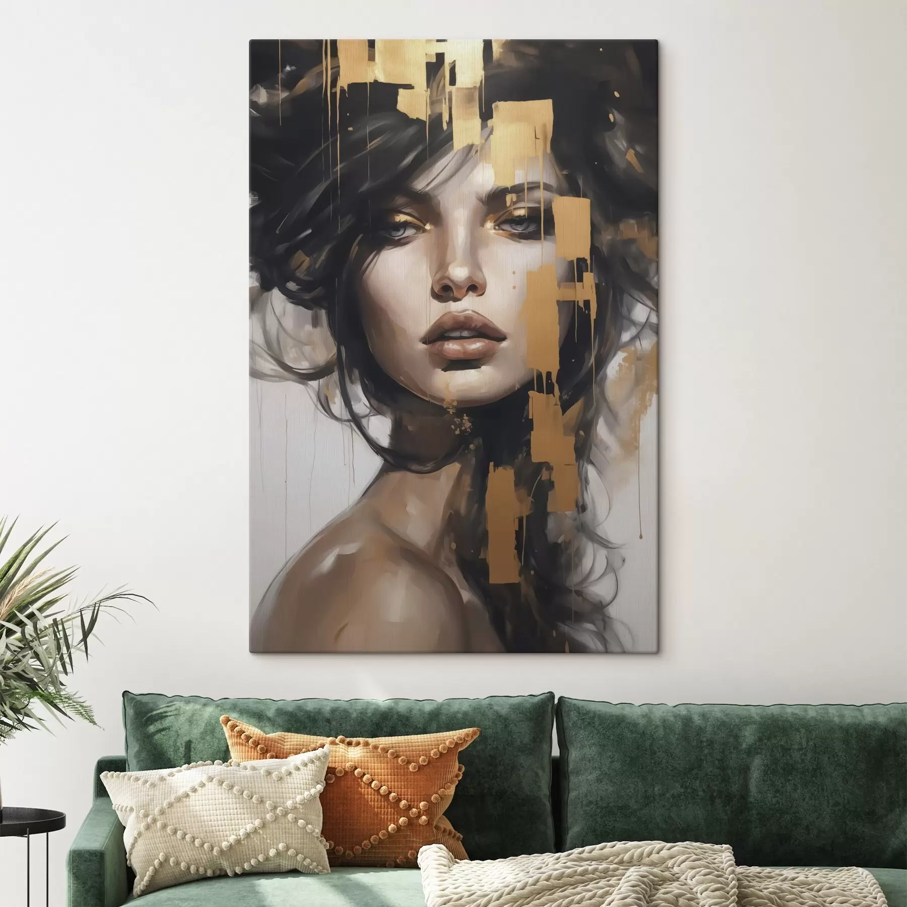 Obraz Abstraktní portrét dívky Č. s46919