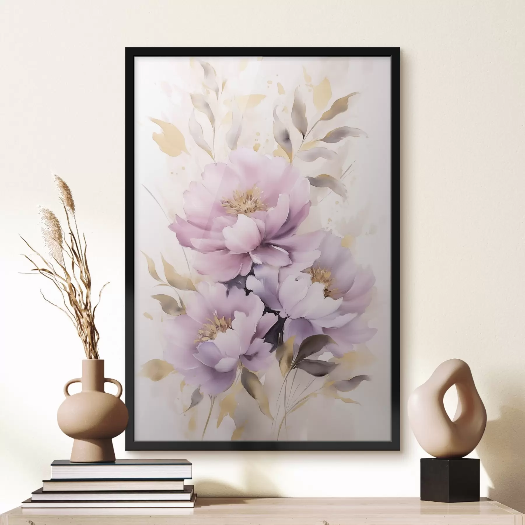 Fototapet Kytice imitace malby f46915