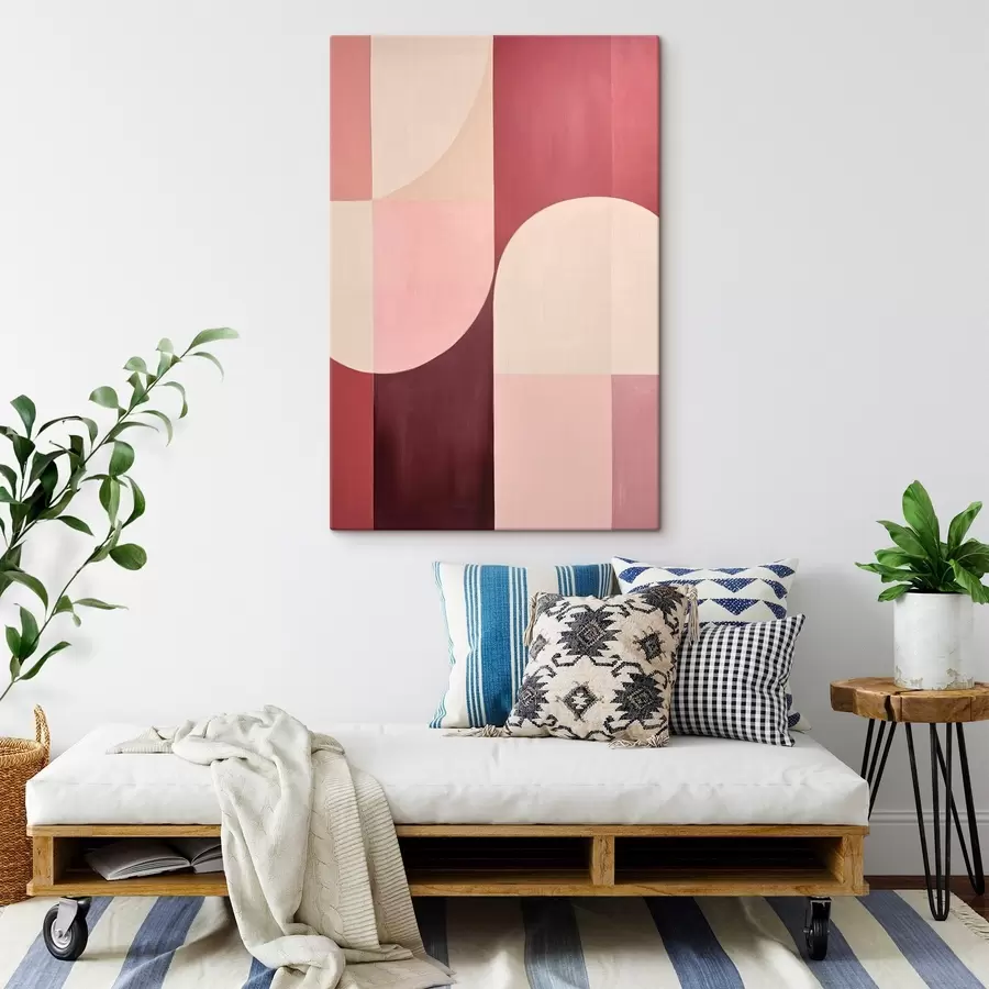 Obraz Kompozice plynulých tvarů Č. s46990