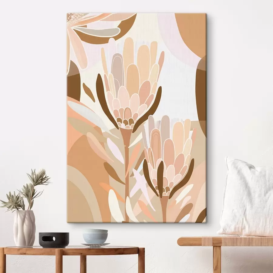 Obraz Abstraktní květiny Č. s46991