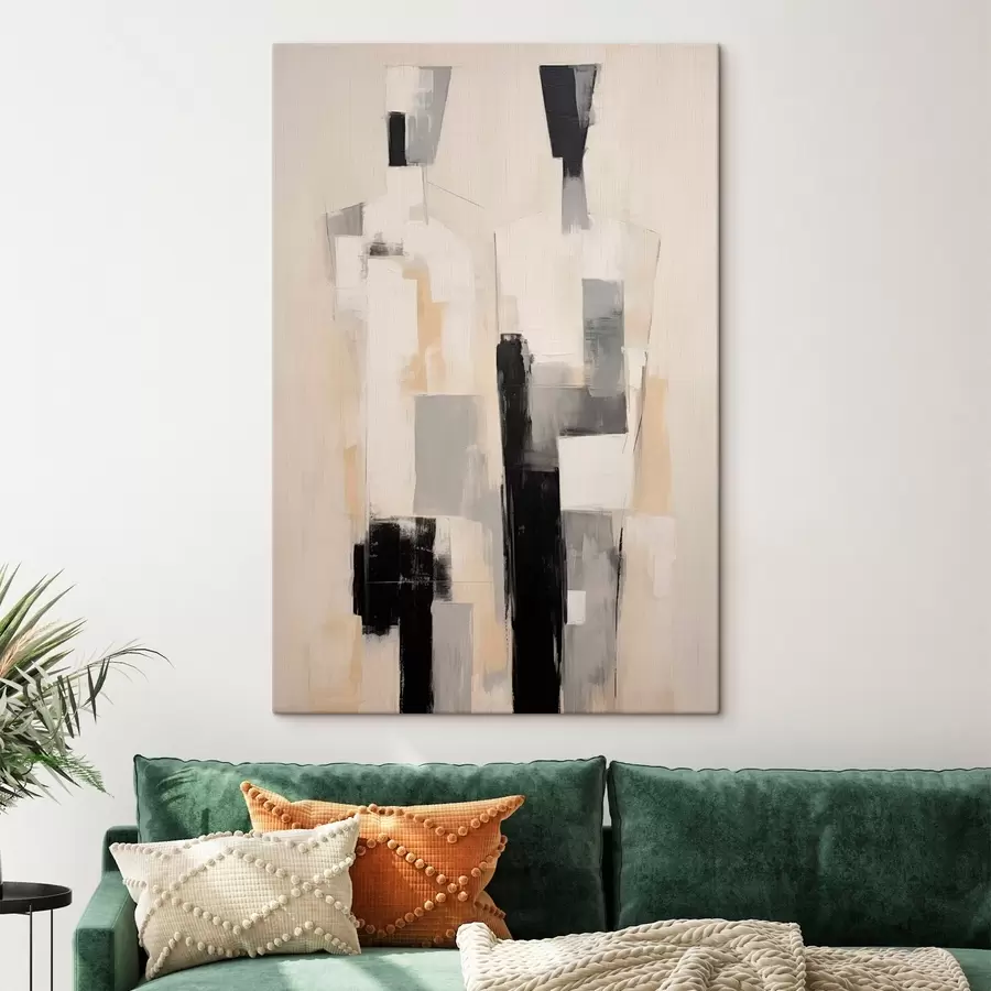 Obraz Abstraktní pár Č. s47001