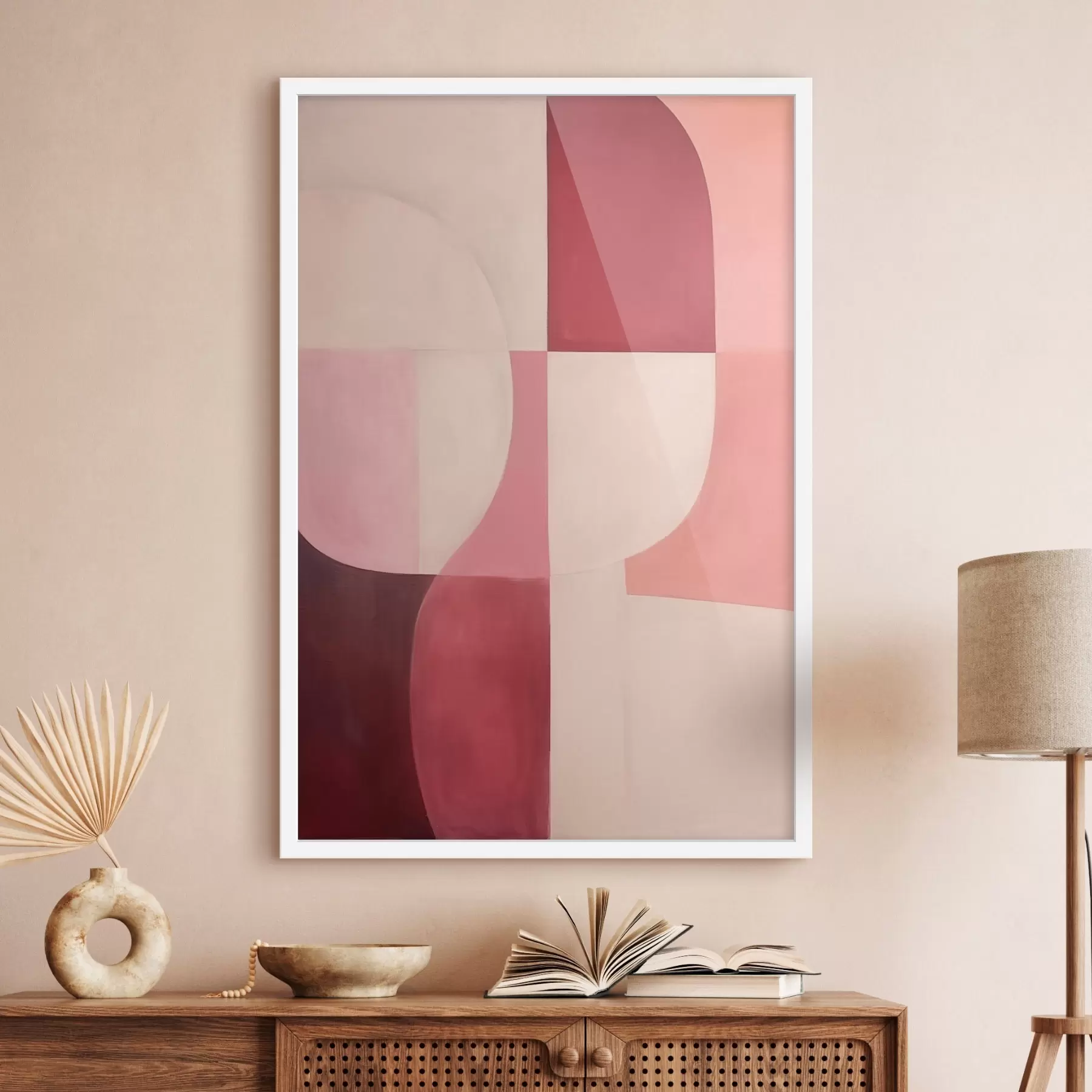 Fototapet Kompozice plynulých tvarů f46989